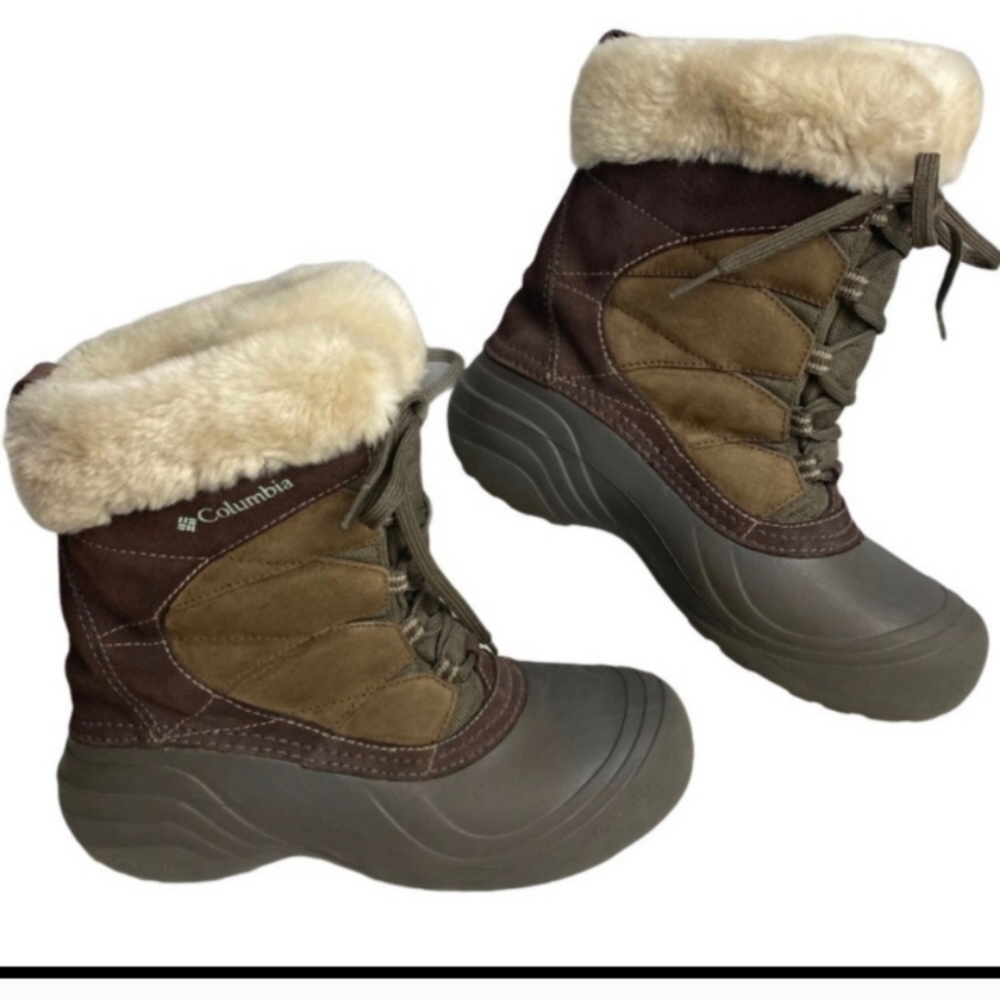 COLUMBIA Sierra Summette Winter Snow Boots.. Size:8.5